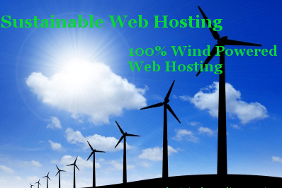Wind Powered Web Hosting